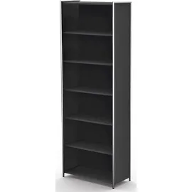 Kerkmann Grundregal Spanplatte 80,0 x 38,0 x 220,0 cm anthrazit