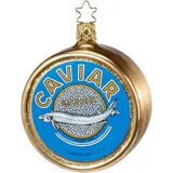 Inge-Glas® Christbaumschmuck Kaviar (1-tlg), mundgeblasen, handbemalt