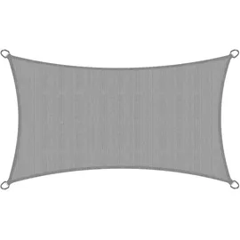 Sol Royal Sonnensegel rechteckig Grau HDPE