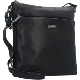 GREENLAND Nature Umhängetasche Leder Black