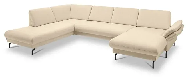 Segmüller Werkstätten Wohnlandschaft Mara02 Stoff Beige