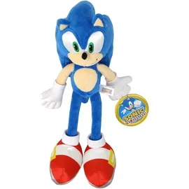Sega Sonic 2 Sonic Plüschtier 30 cm Blau/Rot