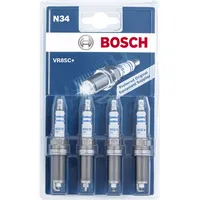 Bosch Automotive Bosch VR8SC+ (N34) - Nickel Zündkerzen - 4er Set