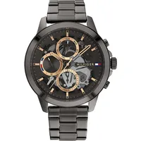 Tommy Hilfiger Herrenuhr Henry 1710479 Analoguhr Edelstahl grau