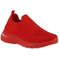 Damen Slip Ons in Rot
