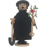 Kuhnert Räucherfigur Max Luther mit Apfelbaum 10 x 16 x 10 cm