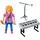 Playmobil Sängerin am Keyboard 9095