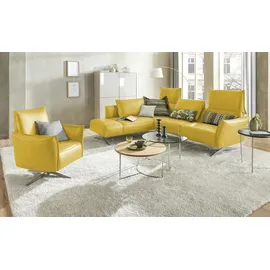 KOINOR Ecksofa Vineto ¦ gelb ¦ Maße (cm): B: 272 H: 83 T: 207.0