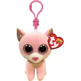 Ty Beanie Boo's Clip Fiona Pink Cat
