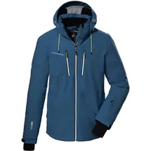 KILLTEC Herren Skijacke/Funktionsjacke mit abzippbarer Kapuze und Schneefang KSW 44 MN SKI JCKT, mittelblau, XL,