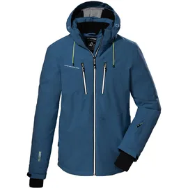 KILLTEC Herren Skijacke/Funktionsjacke mit abzippbarer Kapuze und Schneefang KSW 44 MN SKI JCKT, mittelblau, XL,