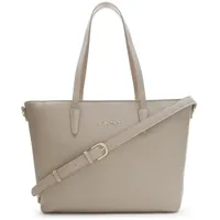 Valentino Zero Re Shopper Kunstleder Beige