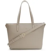 Valentino Zero Re Shopper Kunstleder Beige