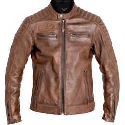 John Doe Dexter, Lederjacke - Braun - 3XL