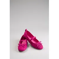 aniston shoes Ballerina ANISTON SHOES, Damen, Gr. 40, pink, Textil, Veloursleder, Schuhe Ballerina, Riemchenballerina, Schlupfschuh, Loafer, Slipper