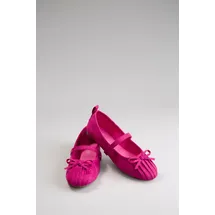 aniston shoes Ballerina ANISTON SHOES, Damen, Gr. 40, pink, Textil, Veloursleder, Schuhe Ballerina, Riemchenballerina, Schlupfschuh, Loafer, Slipper