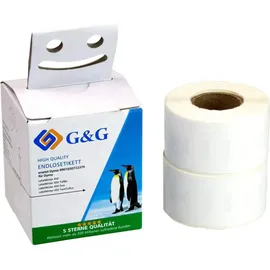 G&G Adressetiketten S0722370 Weiß 89 x 28 mm 260 St.