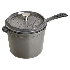 Staub Saucentopf 18 cm grafitgrau