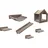 Kerbl Monte Baldo Kletterwand 6-teilig schwarz