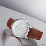 Bauhaus 2064-1 Herren-Armbanduhr Automatik mit Lederband