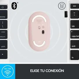 Logitech Pebble M350 Wireless rosa