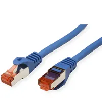 Roline Patchkabel Kat.6 S/FTP (PiMF), Component Level, LSOH, blau,