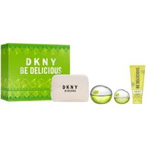 DKNY Be Delicious Eau de Parfum 100 ml + Body Lotion 100 ml + Eau de Parfum 15 ml Geschenkset