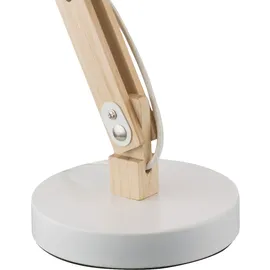 GLOBO Schreibtischlampe Weiß