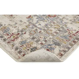 LUXOR LIVING Rocco Teppich 120 x 160 cm Blau/Creme