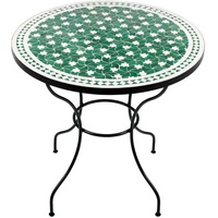 Marokkanischer MOSAIKTISCH ø 80cm Bistrotisch Tisch MAROKKO Esstisch Gartentisch