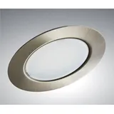 Trango 1er Set 12Volt AC/DC LED Möbel Einbaustrahler, Einbauleuchte, Deckenleuchte TGG4E-012