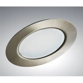 Trango 1er Set 12Volt AC/DC LED Möbel Einbaustrahler, Einbauleuchte, Deckenleuchte TGG4E-012