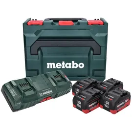 Metabo Basis Set 4x Li-Power Akkupack 18 V 10,0 Ah