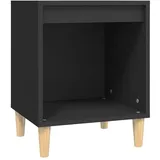 vidaXL Nachtschrank 40 x 35 x 50 cm Schwarz