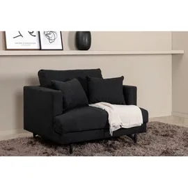 VCM Sessel Sofia Textil 104 x 82 x 92 cm Schwarz