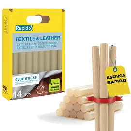 Rapid Heißklebesticks für Textil und Leder 14 St.