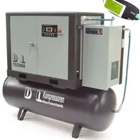 Apex Digital Schraubenkompressor Schraubenverdichter 11kW Kompressor 1400L 10 bar