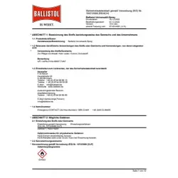 BALLISTOL Ballistol Universalöl Spray, 50 ml 21450
