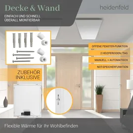 Heidenfeld Infrarotheizung HF-HP106-3 600 W