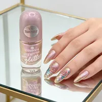 Essence Gel Nail Colour 58 LESS BITTER MORE glitter 8 ml