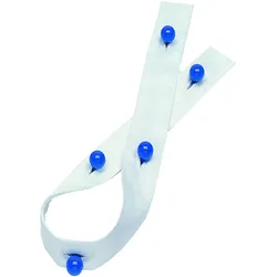 Leiber Knopfleiste 02/4166 - weiß - onesize