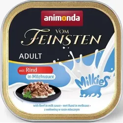 Katzen - Nassfutter ANIMONDA Vom Feinsten Milkies, Rind in Milchsauce, 100 g 1 Stk.