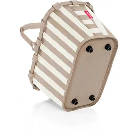 Reisenthel carrybag XS summerstripes coffee