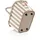 Reisenthel carrybag XS summerstripes coffee