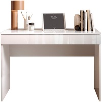 INOSIGN Schreibtisch »Basic, Computertisch mit 1 Schublade«, Arbeitstisch, Schminktisch in versch. Farben, Breite 78 oder 110 cm, weiß