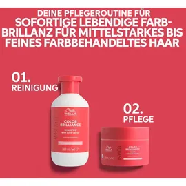 Wella Invigo Color Brilliance Shampoo Farbschutz für feines Haar 100 ml