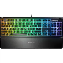 SteelSeries Apex 3 Tastatur Rgb Qwerty - Black