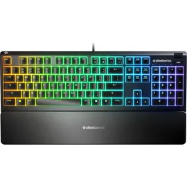 SteelSeries Apex 3 Tastatur Rgb Qwerty - Black