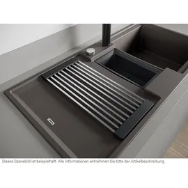 Blanco Adira 6 S rechts Einbau von Oben silgranit grau Handbetätigung 1000 x 500 mm