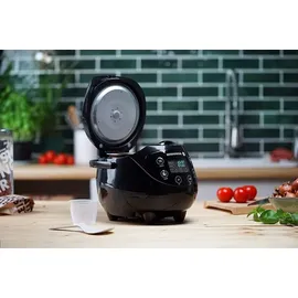 Reishunger Digitaler Mini Reiskocher schwarz